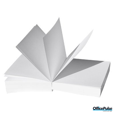 Kostka klejona DATURA 85x85x35 biała (opakowanie 10szt)