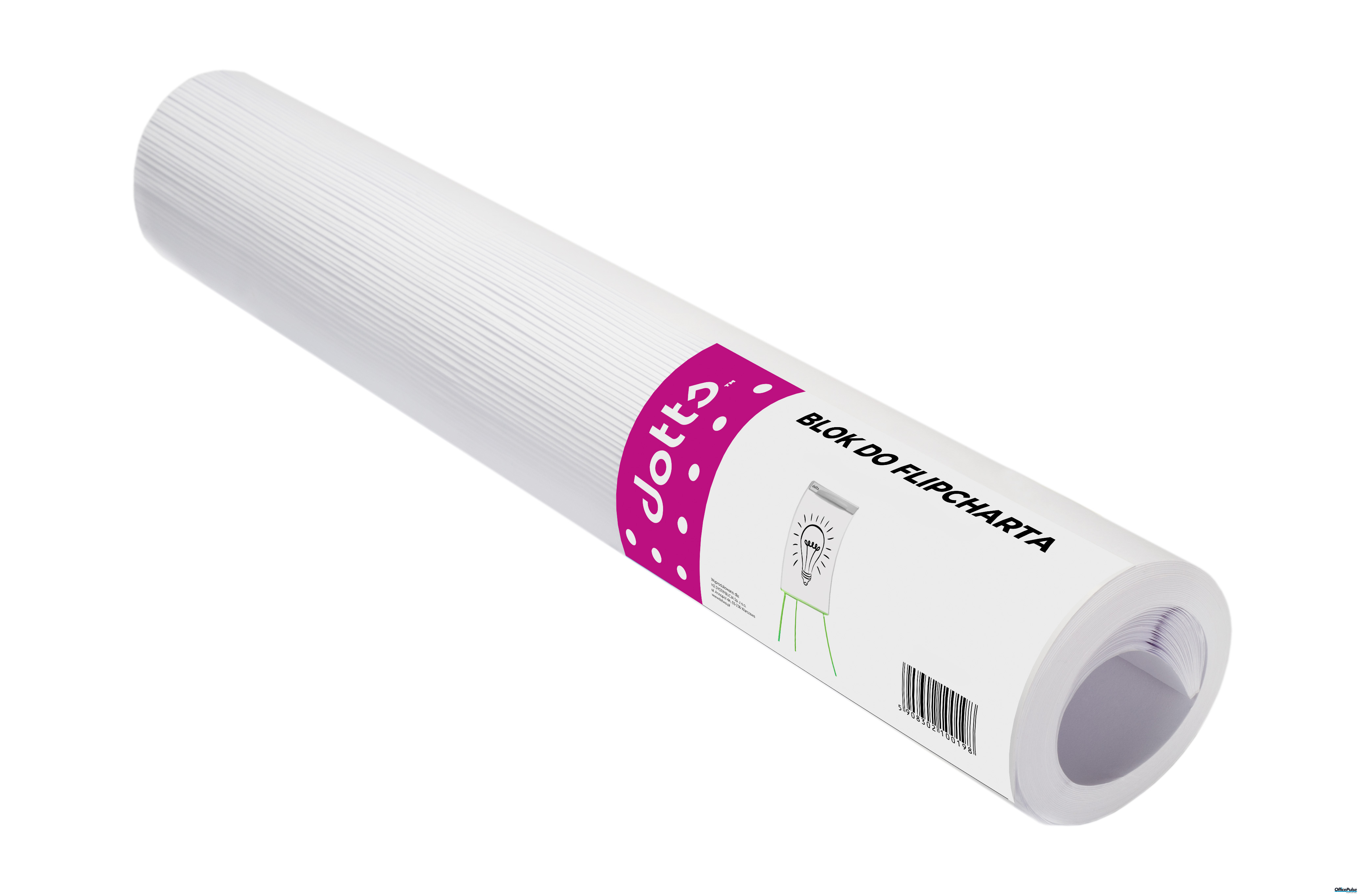 Blok do flipcharta DATURA gładki 100x64cm 50 kartek