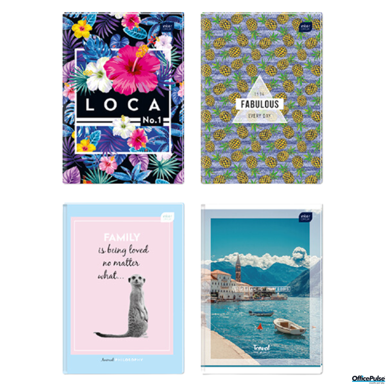 Brulion B5 160k linia twarda oprawa INTERDRUK SALE