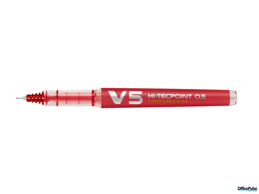Cienkopis V5 CARTRIGE SYSTEM 0.3mm czerwony PIBXC-V5-R-BG PILOT