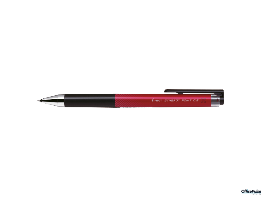 Długopis żelowy SYNERGY point czerwony PIBLRT-SNP5-R PILOT