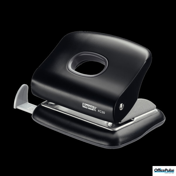 Dziurkacz mały FC20 RAPID czarny 20 kartek 23256400