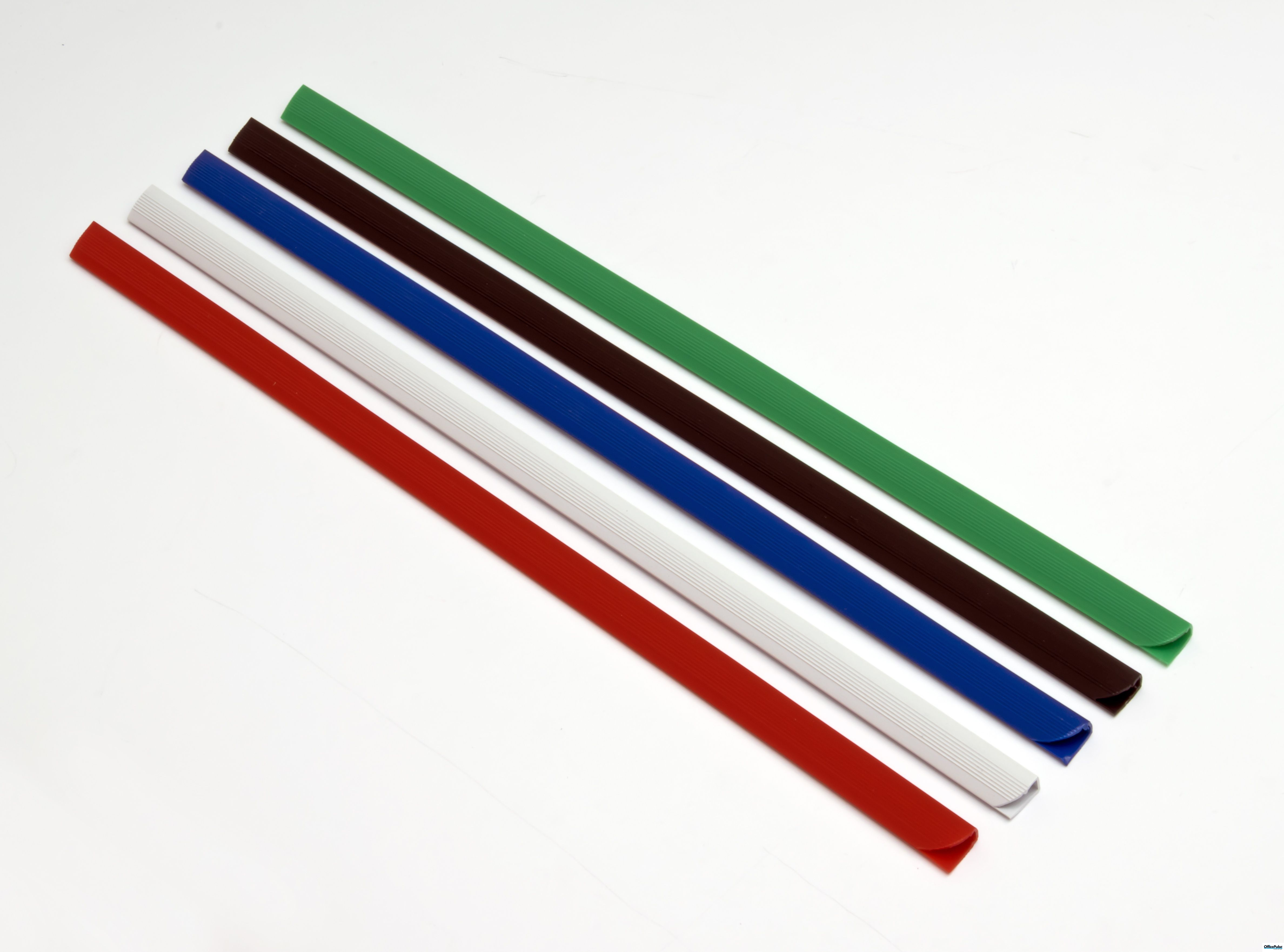 Grzbiety wsuwane DATURA 9mm czarne opakowanie 50szt.