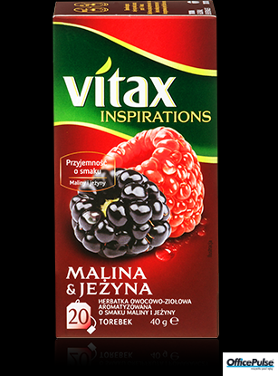 Herbata VITAX INSPIRATIONS MALINA&JEŻYNA 20t*2g zawieszka