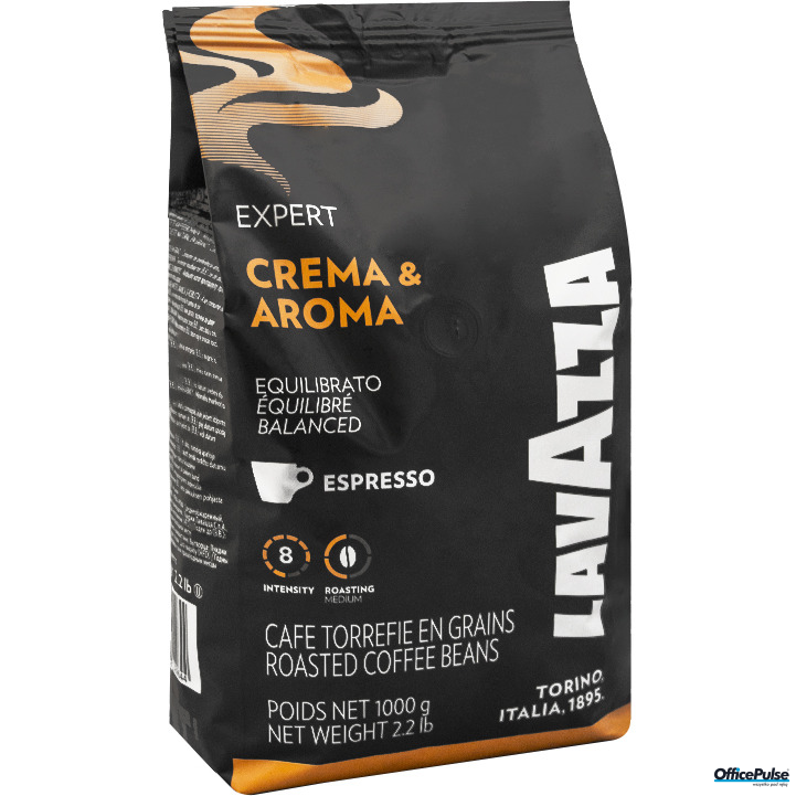 Kawa LAVAZZA CREMA V AROMA 1kg ziarno ESPRESSO VENDING