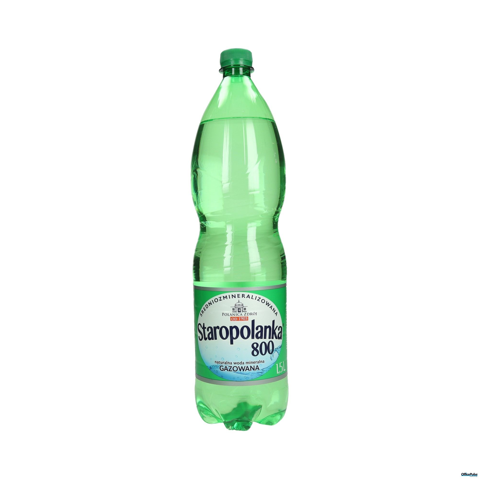 Woda mineralna STAROPOLANKA 800 1,5l(6)gazowana