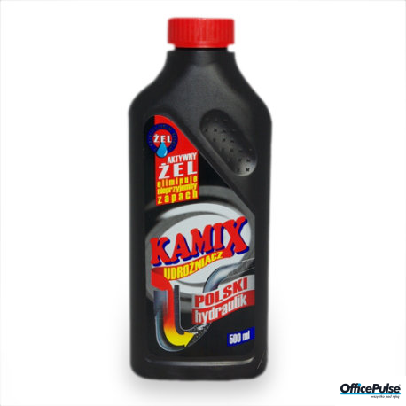 Udrażniacz do rur w żelu KAMIX AKTYWNY ŻEL 500ml