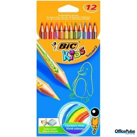 Kredki BIC Tropicolor 12kolorów 832566