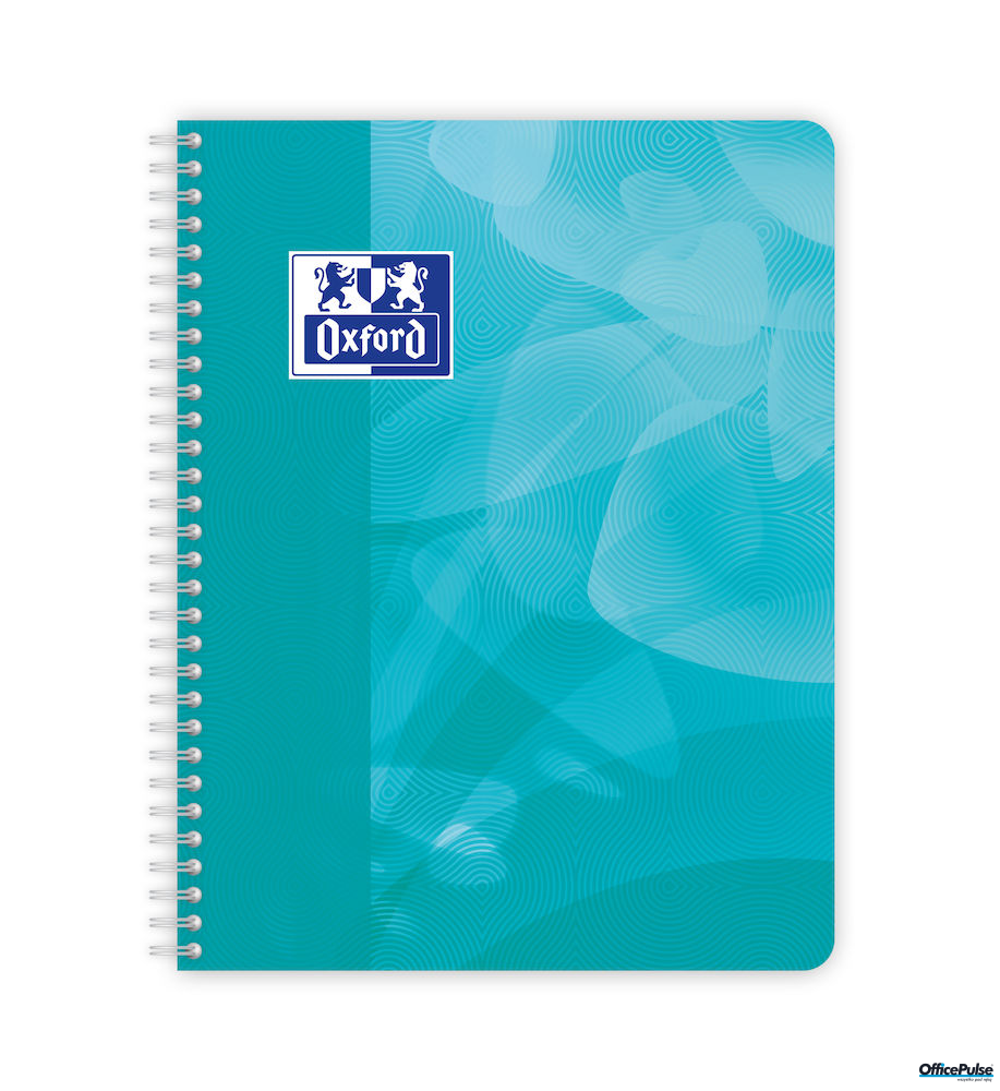 Kołonotatnik OXFORD LAGOON A5+ 80k 90g kratka 400080639
