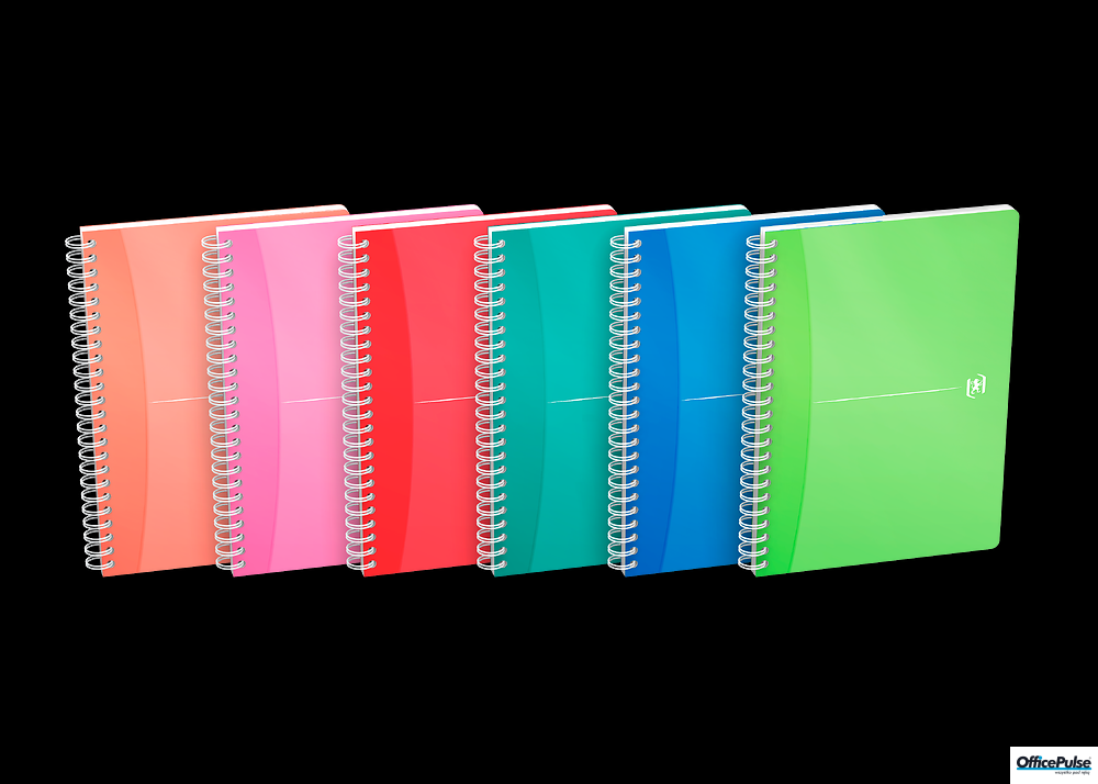 Kołonotatnik A5_90k PP OXFORD MY COLOURS kratka 100102483