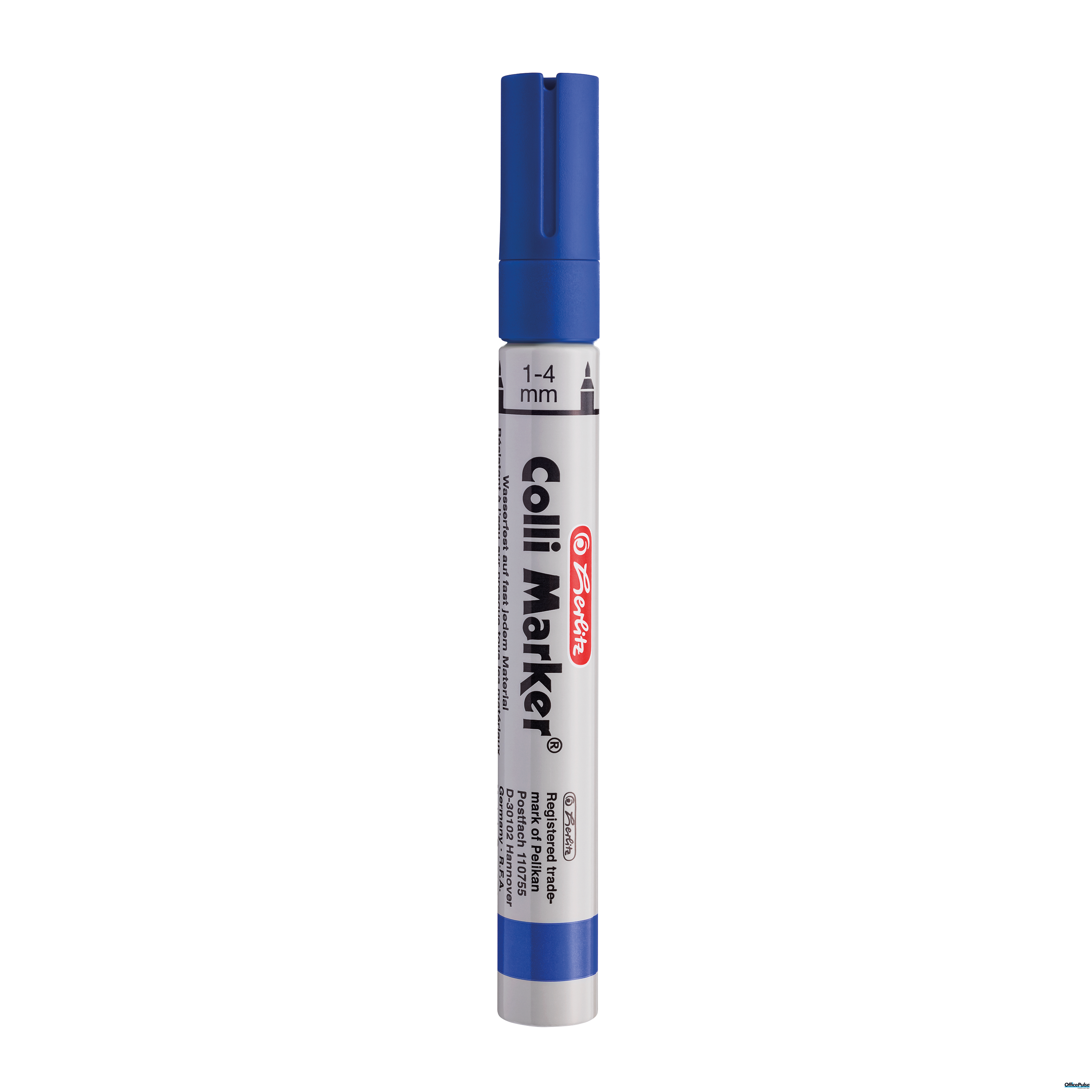Marker wodoodporny niebieski 9566720 COLLI HERLITZ