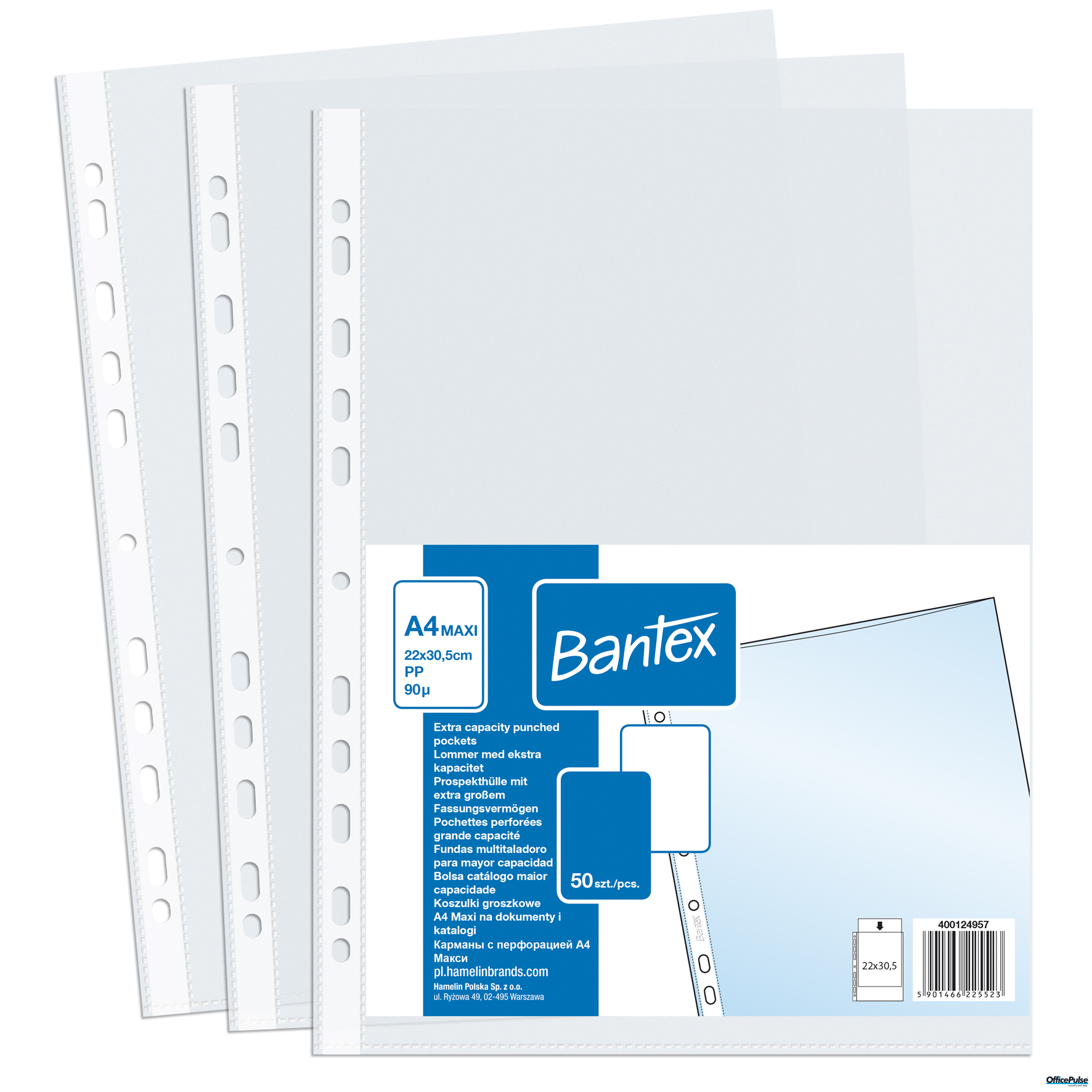 Koszulki groszkowe bg50 a4 maxi pp90 400124957 BANTEX
