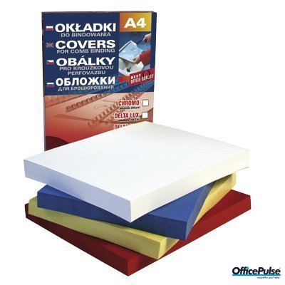 Karton DELTA skóropodobny bordowy A4 DATURA 100szt.