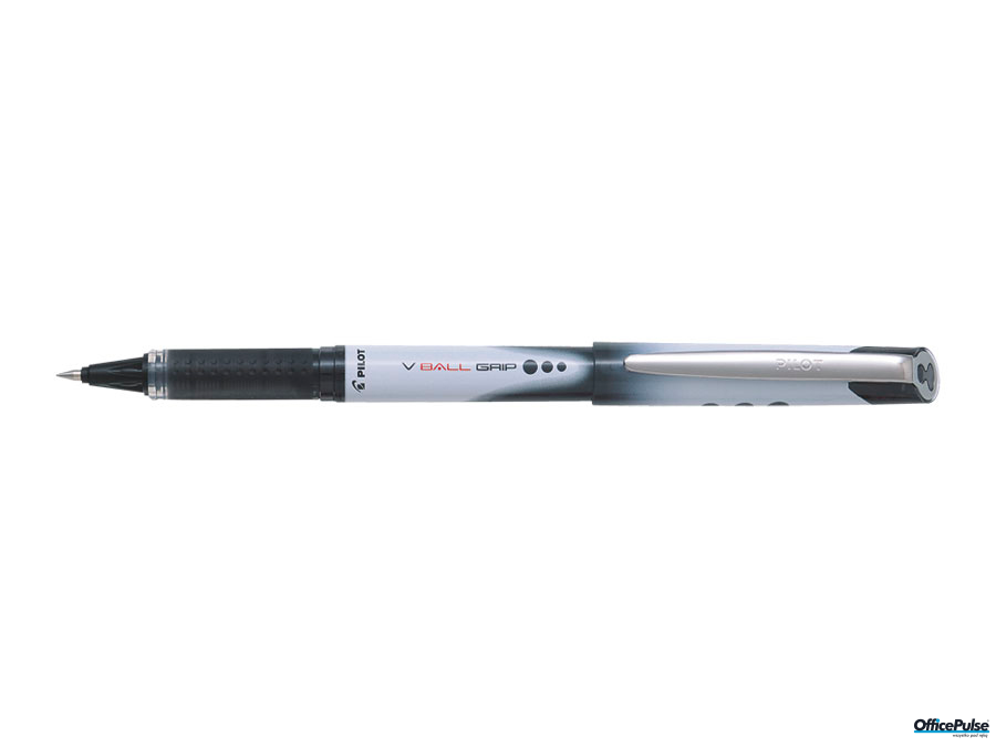 Pióro kulkowe PILOT VBALL GRIP czarne PIBLN-VBG5-B