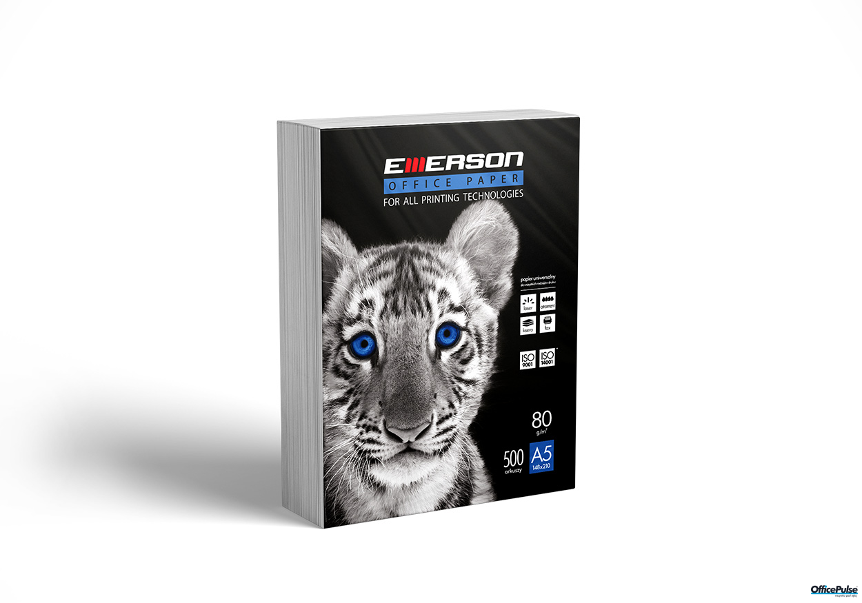 Papier xero A5 80g TIGER (10ryz) klasa białości C