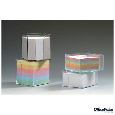 Kostka nieklejona pojemnik DOTTS 85x85x85 biała