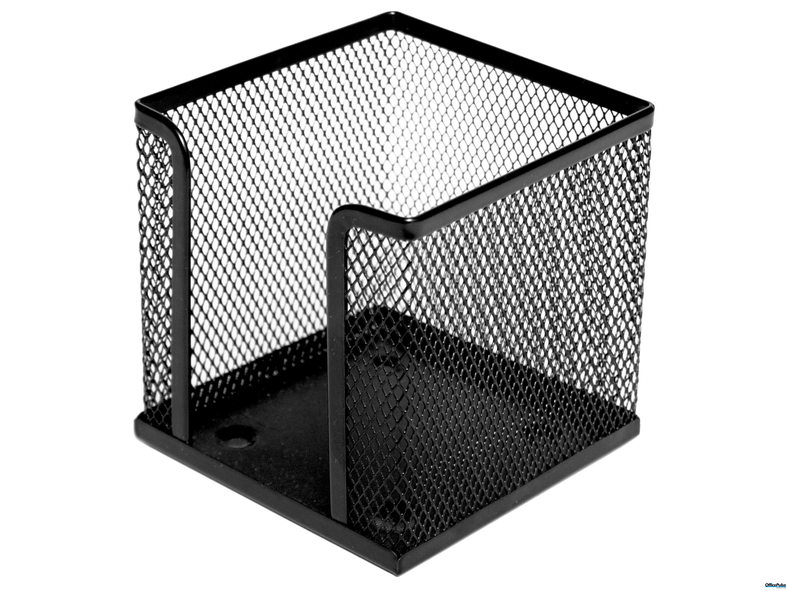 Przybornik na karteczki DATURA siatka czarny