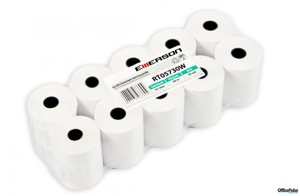 Rolki termiczne 28x25m 10szt EMERSON rt02825wk