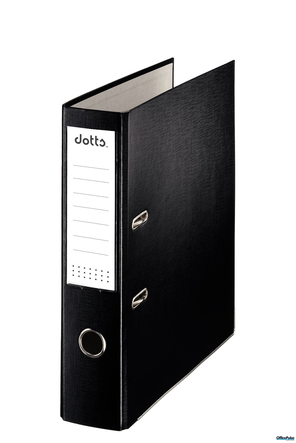 Segregator ekonomiczny DATURA A4/75mm czarny (20963)