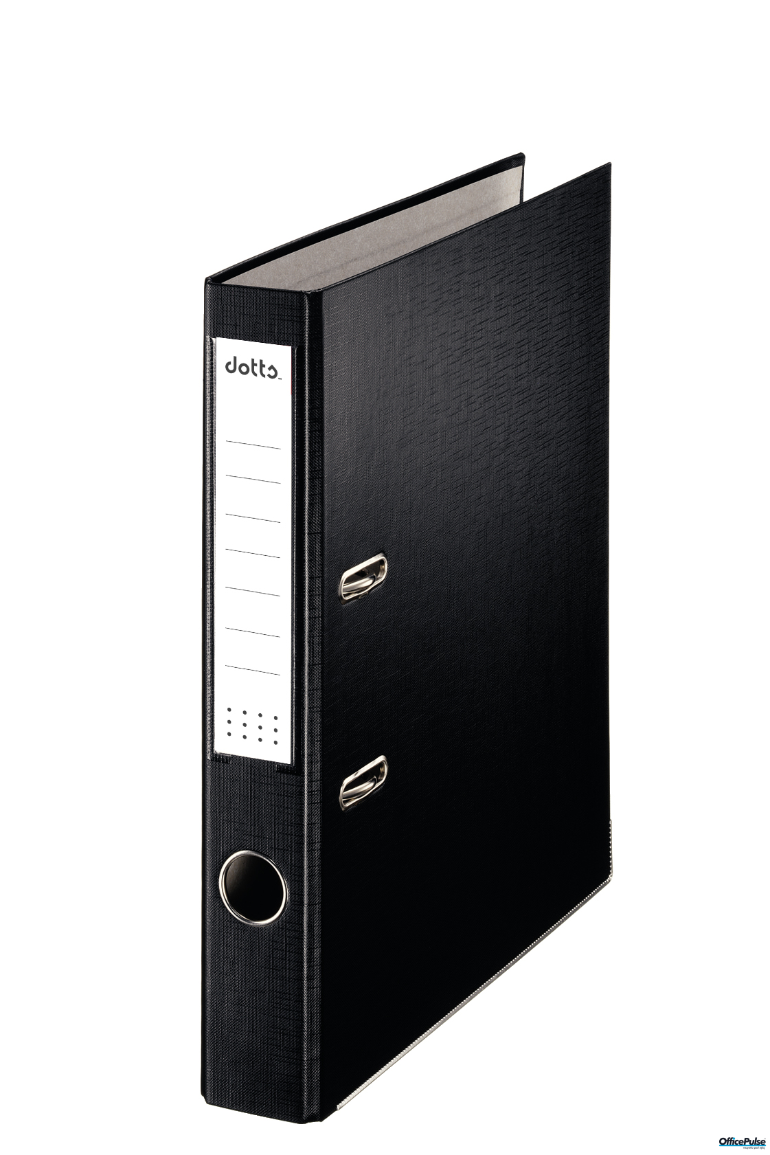 Segregator ekonomiczny DATURA A4/50mm czarny (20967)