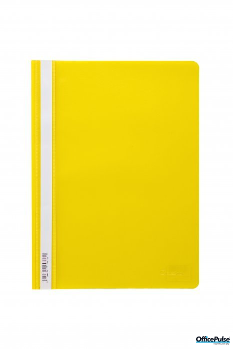 Skoroszyt miękki PP DATURA żółty (20szt) polipropylen