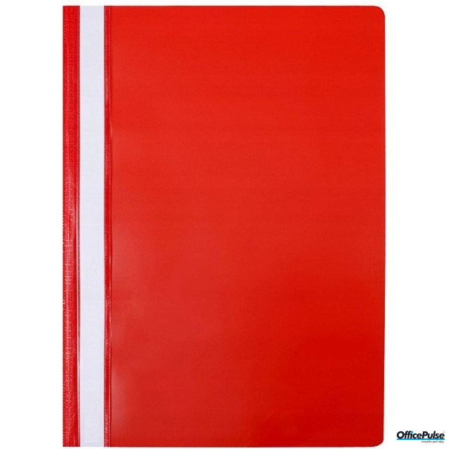 Skoroszyt miękki PP DATURA czerwony (20szt) polipropylen