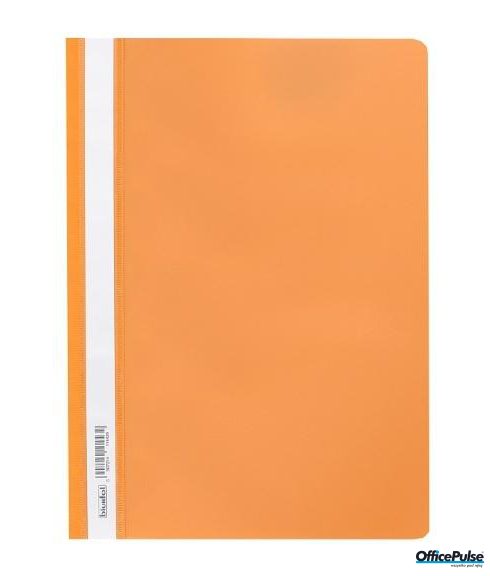 Skoroszyt miękki PP DATURA pomarańcz(20szt) polipropylen