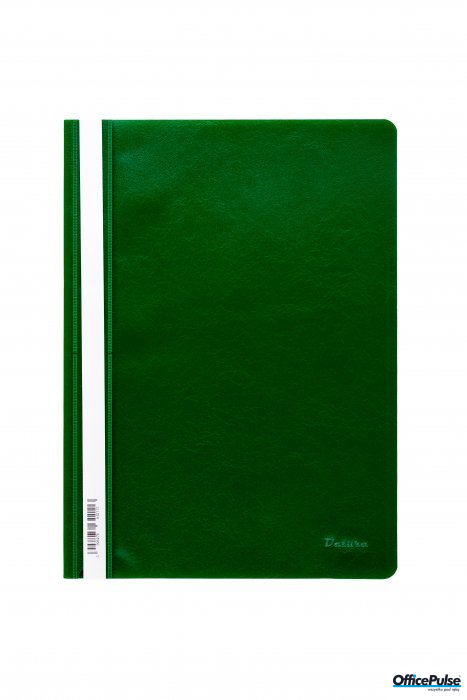 Skoroszyt miękki PP DATURA (20szt) ciemnozielony polipropylen