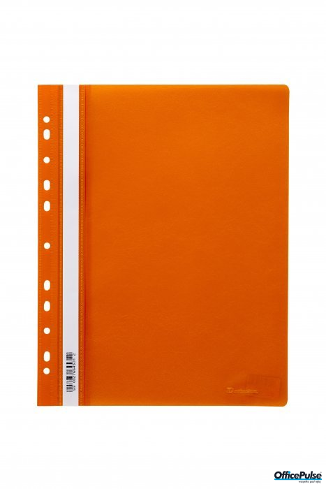 Skoroszyt zawieszany PP DATURA (20) pomarańcz wzmocniony polipropylenowy
