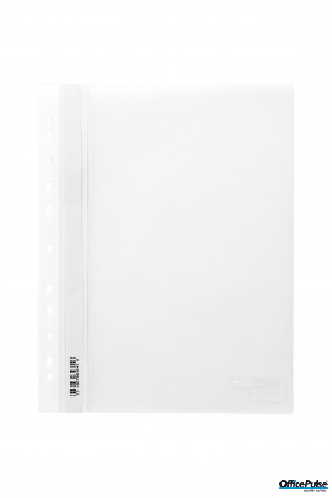 Skoroszyt zawieszany PP DATURA(20) biały wzocniony polipropylen