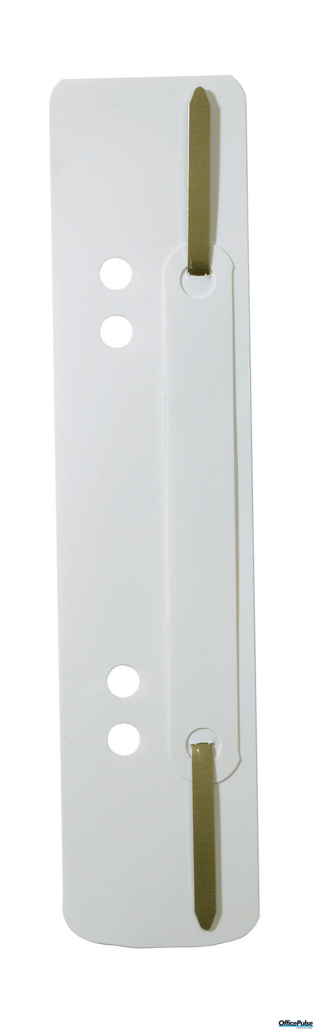 Wąsy skoroszytowe DATURA białe polipropylen 25sztuk