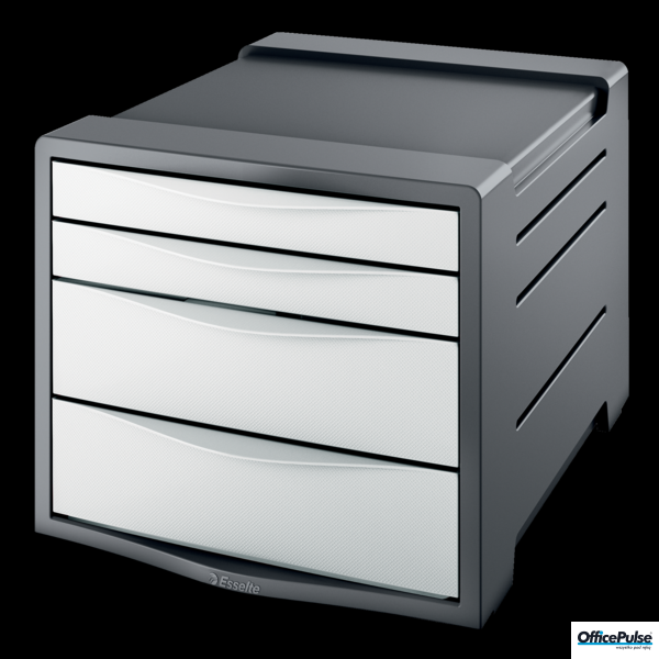 Pojemnik z 4 szufladami EUROPOST VIVIDA biały ESSELTE 623959