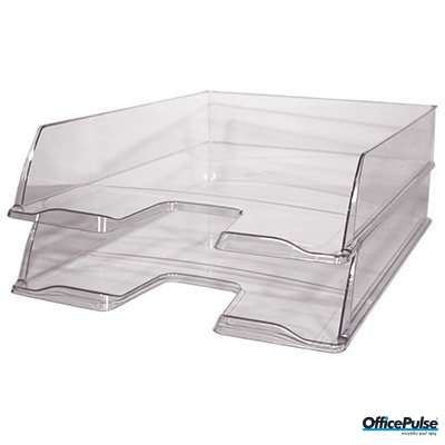 Półka na dokumenty DATURA przezroczysta 624355