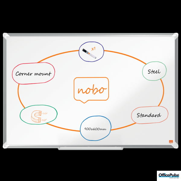 Tablica stalowa Nobo Premium Plus 2400x1200mm 1915163