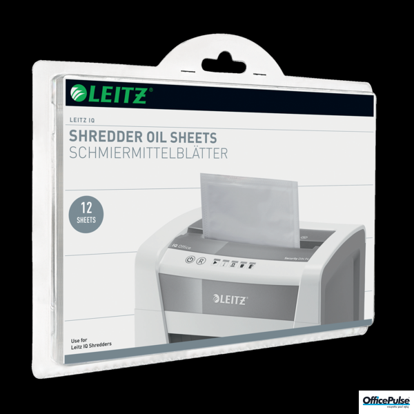 Arkusze LEITZ IQ do oliwienia ostrzy niszczarek 80070000