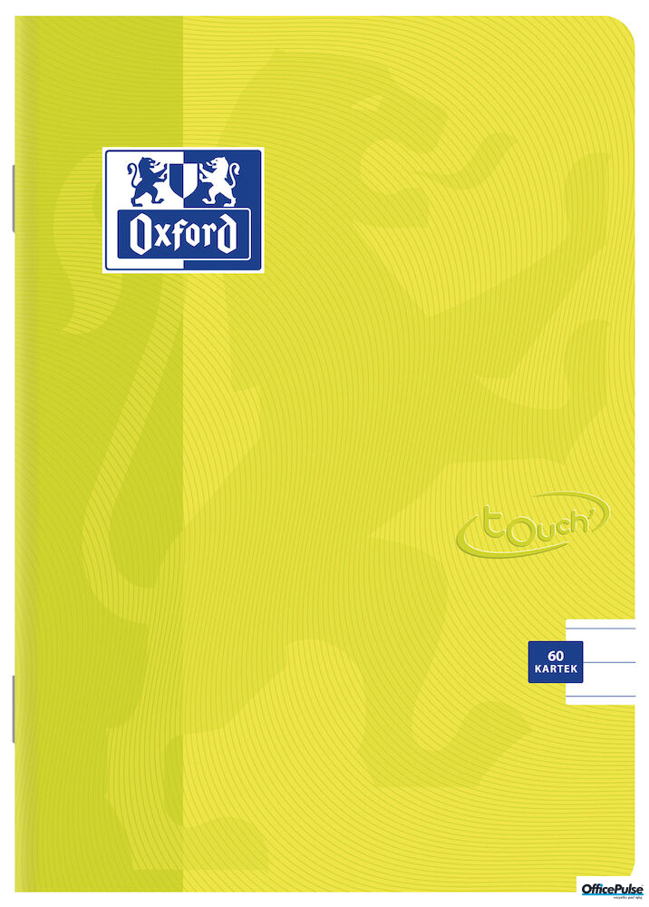 Zeszyt A5 60k OXFORD TOUCH linia z marginesem 400074877