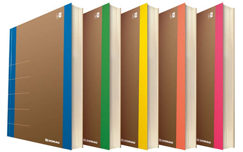 Notatnik DONAU Life, organizer, 165x230mm, 80 kart., zielony