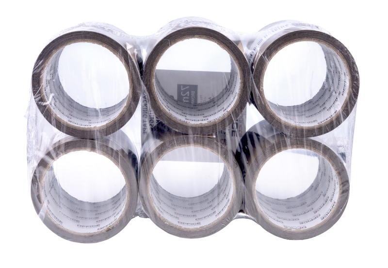 Taśma pakowa OFFICE PRODUCTS, 72mm x 60y, 36mic, 1szt., brązowa