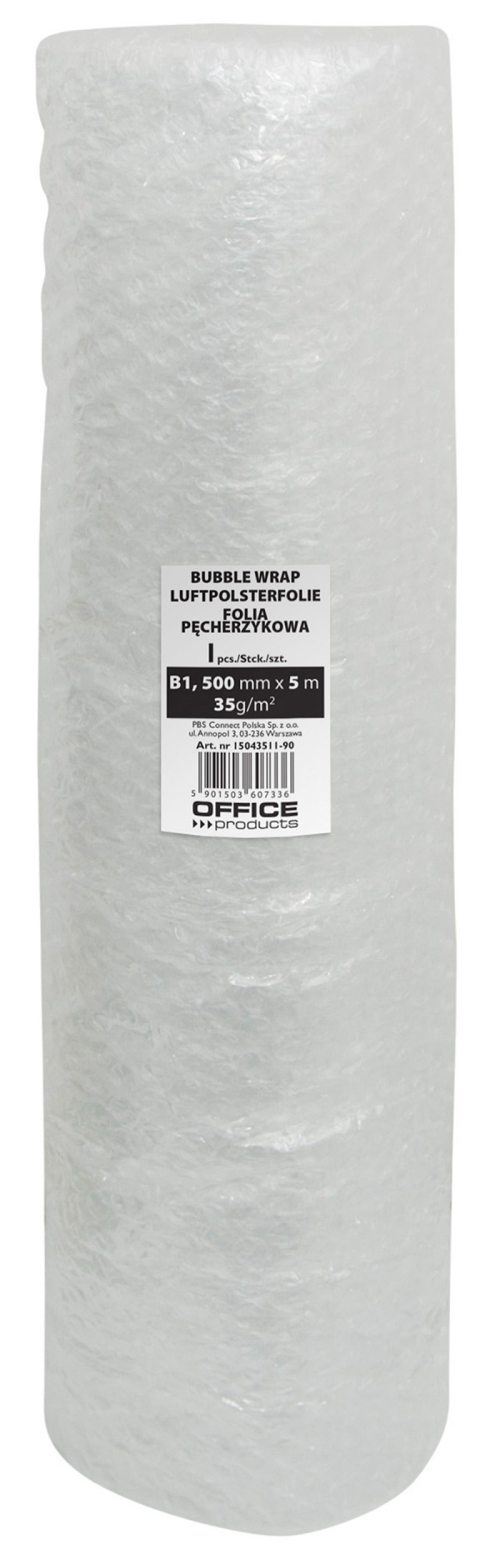 Folia pęcherzykowa OFFICE PRODUCTS 500mm/5m