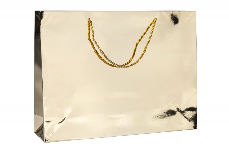 Torebka na prezenty DONAU HOME, laminowana, 40x30x10cm, całoroczna, z rączką, mix kolorów