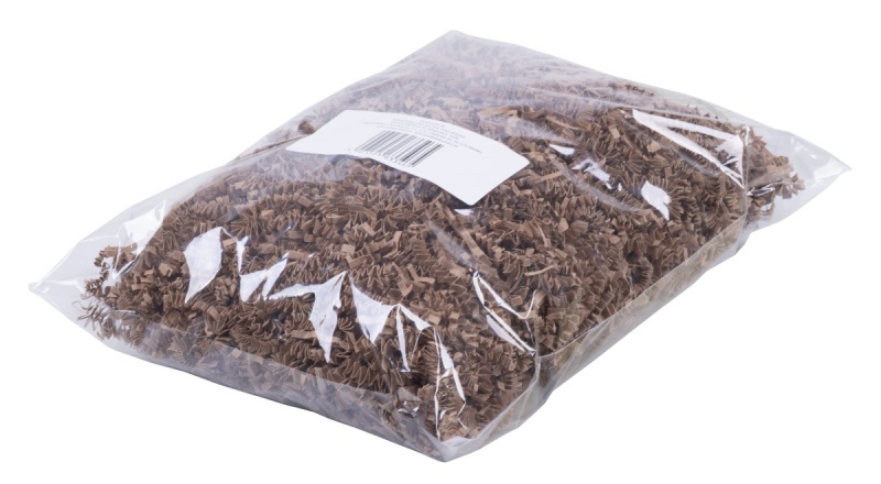 Wypełniacz do paczek OFFICE PRODUCTS, typ zigzag, 150g, brązowy