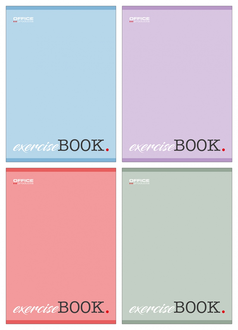 Zeszyt szkolny OFFICE PRODUCTS, A5, w linie, 32 kart., 60gsm, mix kolorów