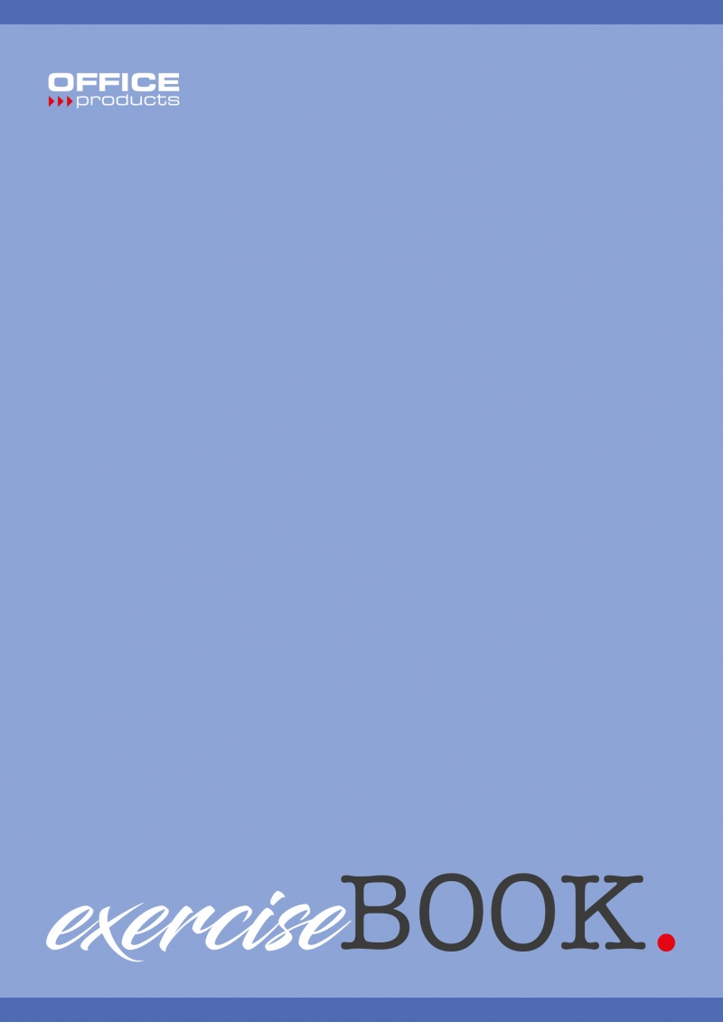 Zeszyt szkolny OFFICE PRODUCTS, A5, w kratkę, 80 kart., 60gsm, mix kolorów