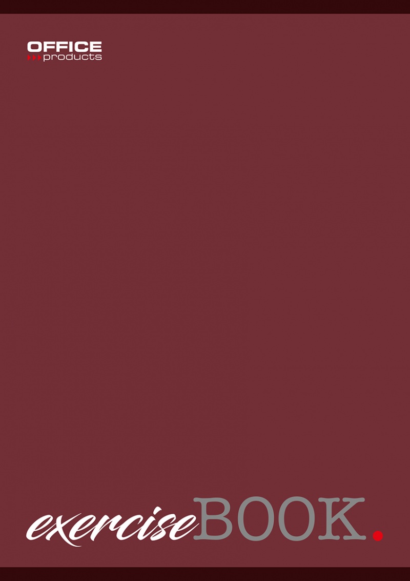 Zeszyt szkolny OFFICE PRODUCTS, A5, w kratkę, 96 kart., 60gsm, mix kolorów