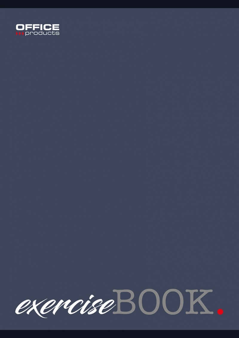 Zeszyt szkolny OFFICE PRODUCTS, A5, w kratkę, 96 kart., 60gsm, mix kolorów