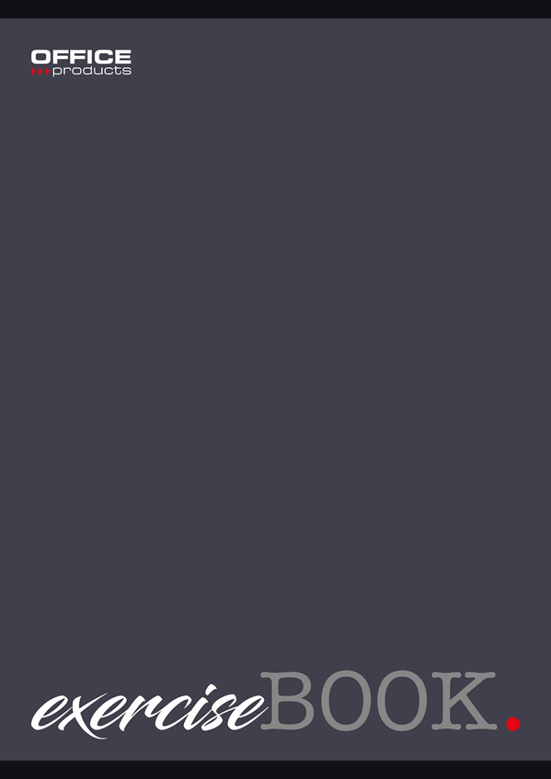 Zeszyt szkolny OFFICE PRODUCTS, A4, w kratkę, 96 kart., 60gsm, mix kolorów