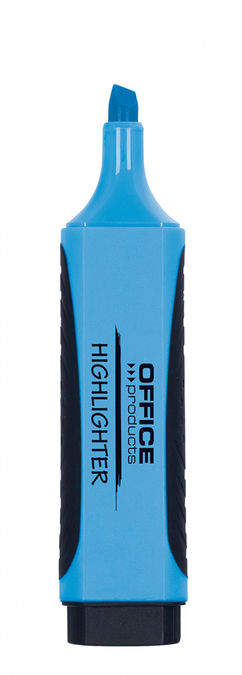 Zakreślacz OFFICE PRODUCTS z gumowym uchwytem, 2-5mm, niebieski