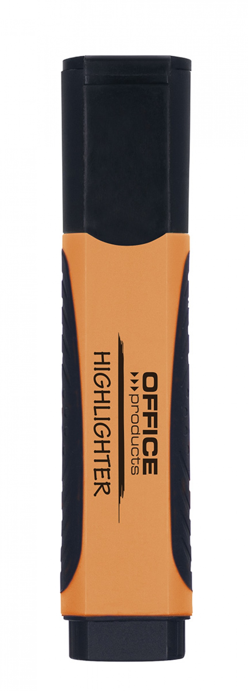 Zakreślacz OFFICE PRODUCTS z gumowym uchwytem, 2-5mm, pomarańczowy