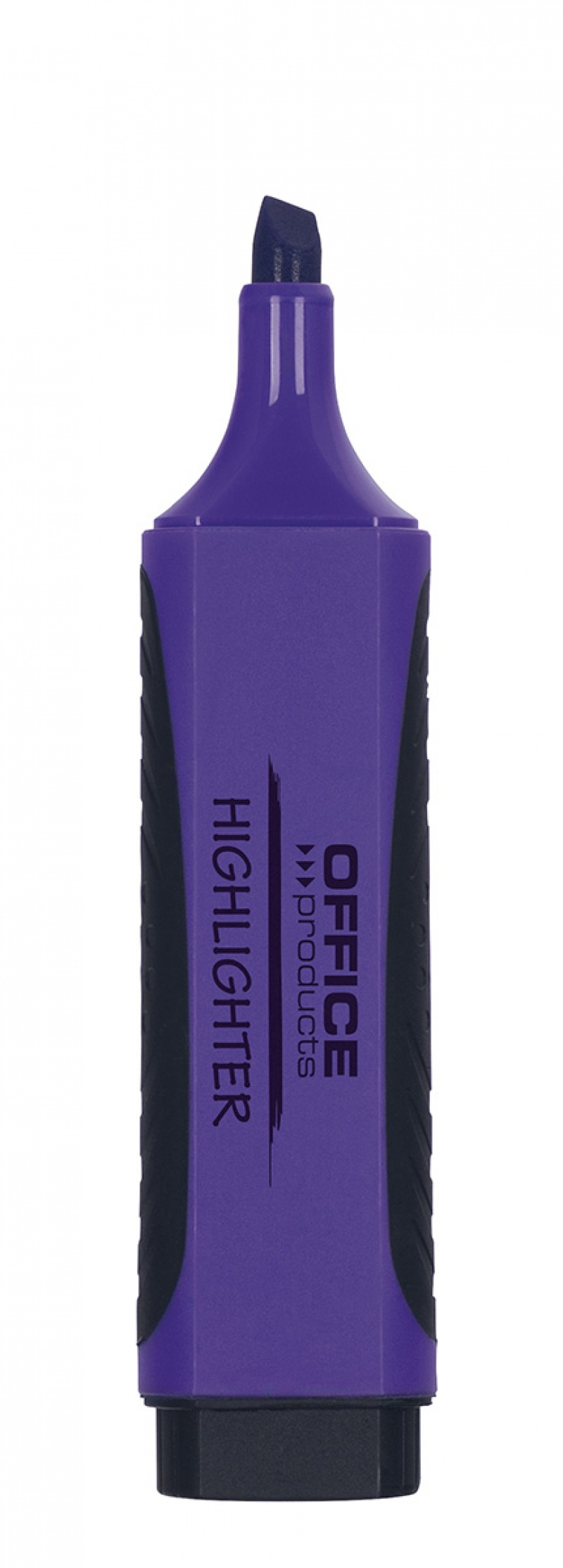 Zakreślacz OFFICE PRODUCTS z gumowym uchwytem, 2-5mm, fioletowy
