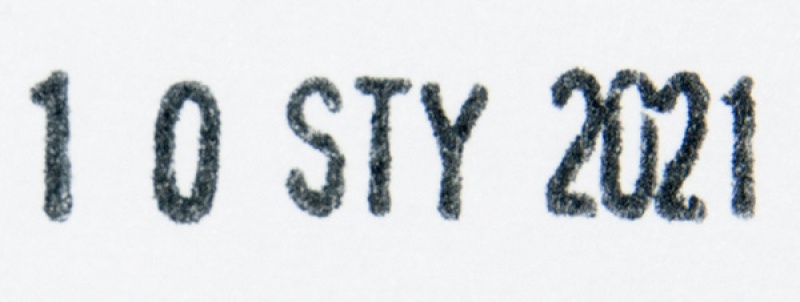 Datownik samotuszujący OFFICE PRODUCTS, z tuszem, PL, czarny